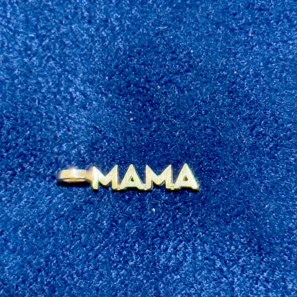 Silver Mama Pendant Necklace Jewelry